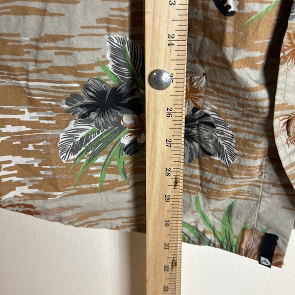 Vtg rusty mens cotton button down tiger all over print casual retro shirt size L - Picture 10 of 12